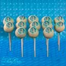 cake pops Elsa, de sneeuwkoningin