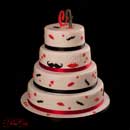 bruidstaart snor en lippen