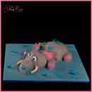 gâteau bébé éléphant