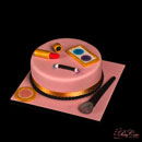 gâteau maquillage
