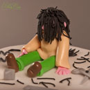 personnage en sucre - coiffeur